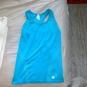 Gap blue workout tank - size small